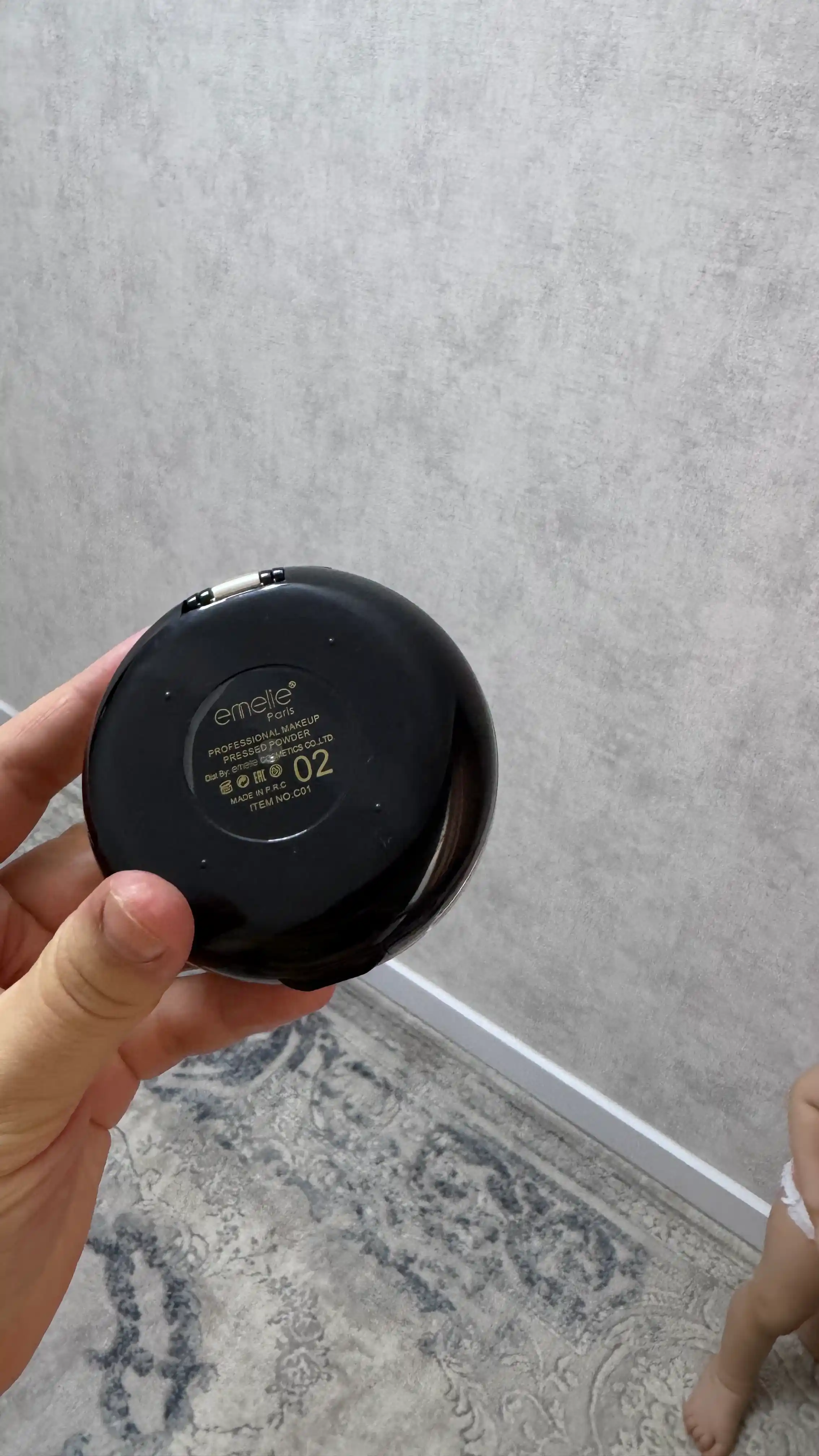 Пудра для лица, Emelie Professional Mattifying Face Powder — матирующая пудра
