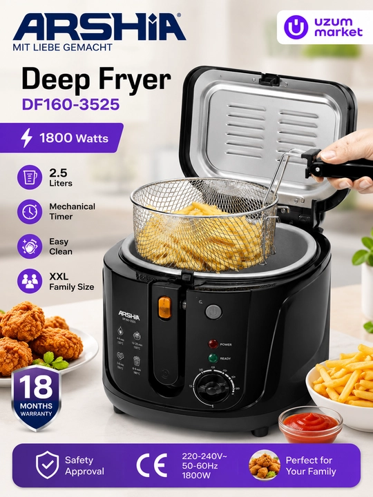 Deep Fryer Arshia Frityurnitsa - 