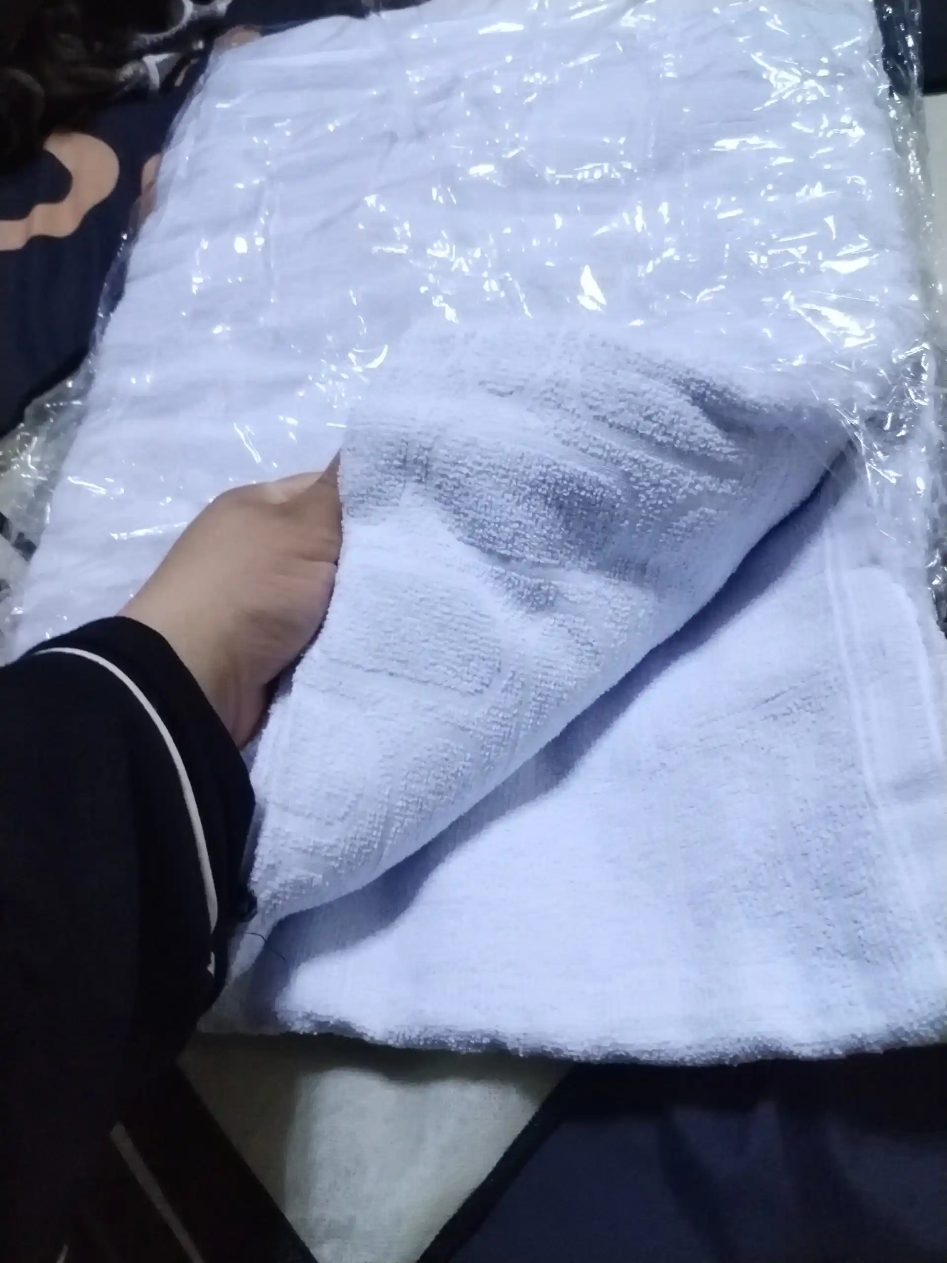Erkaklar uchun ehrom to‘plami Al-Jeddah, belbog‘ va sumkali, Umra va Haj uchun