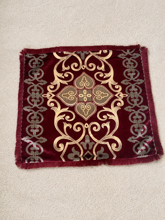 2 talik yostiq qoplama-jildli 1 ta to‘plamda, 60x65 sm