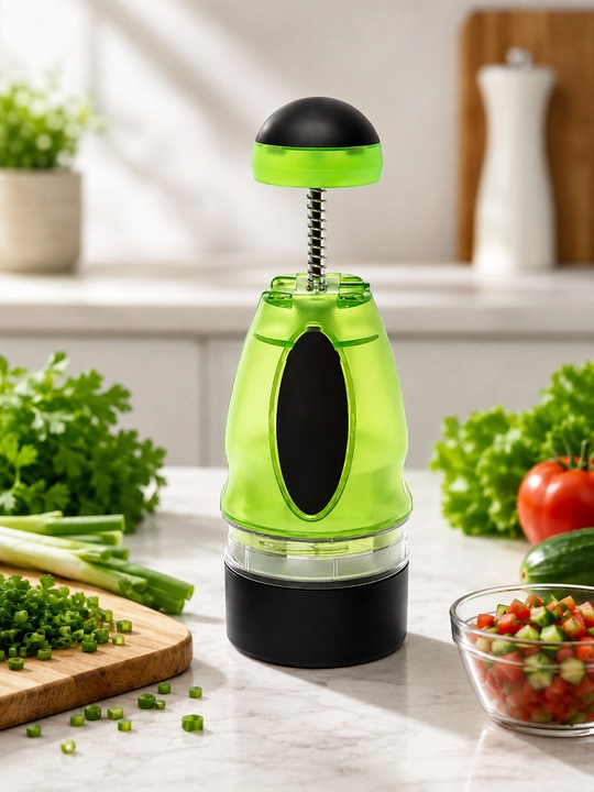 Овощерезка ручная 2 в 1 для кубиков и картофеля фри, измельчитель для овощей и фруктов