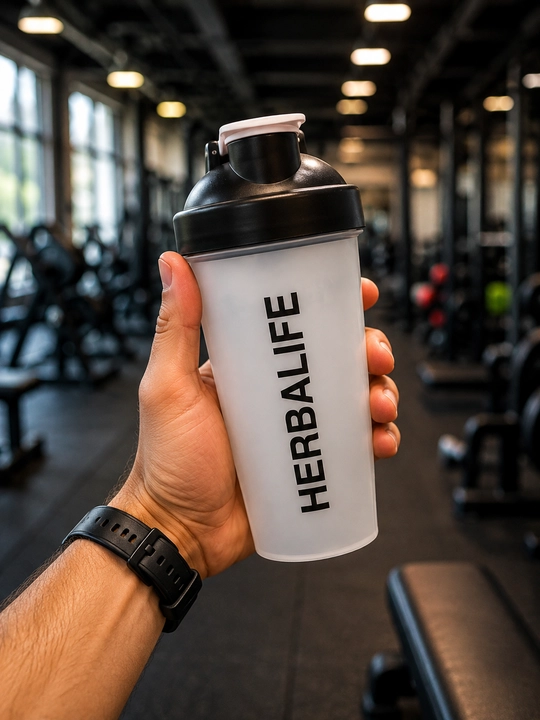 Protein va kokteyllar uchun, HERBALIFE sport sheykeri, fitnes shishasi