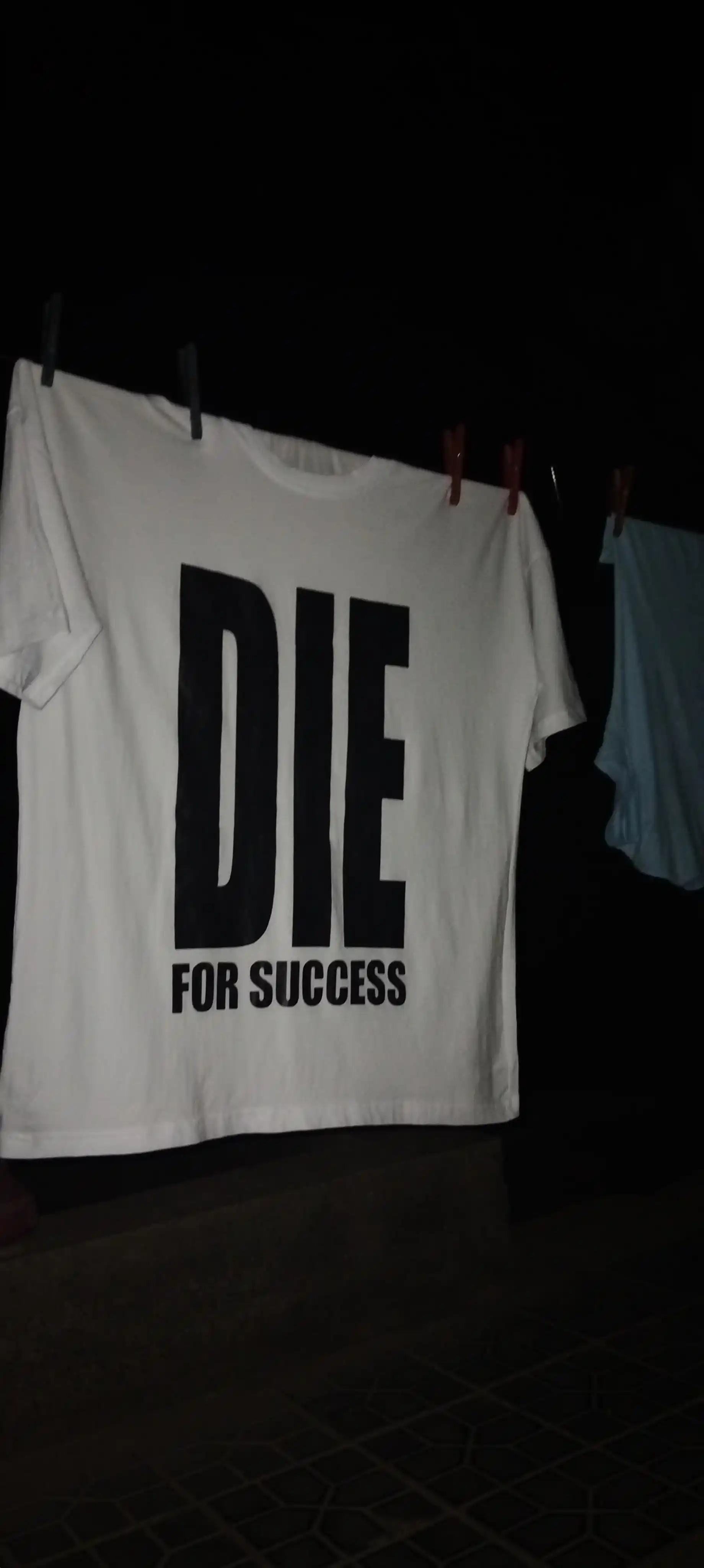 Futbolka oversize erkaklar va ayollar uchun "DIE For Success" Y2K