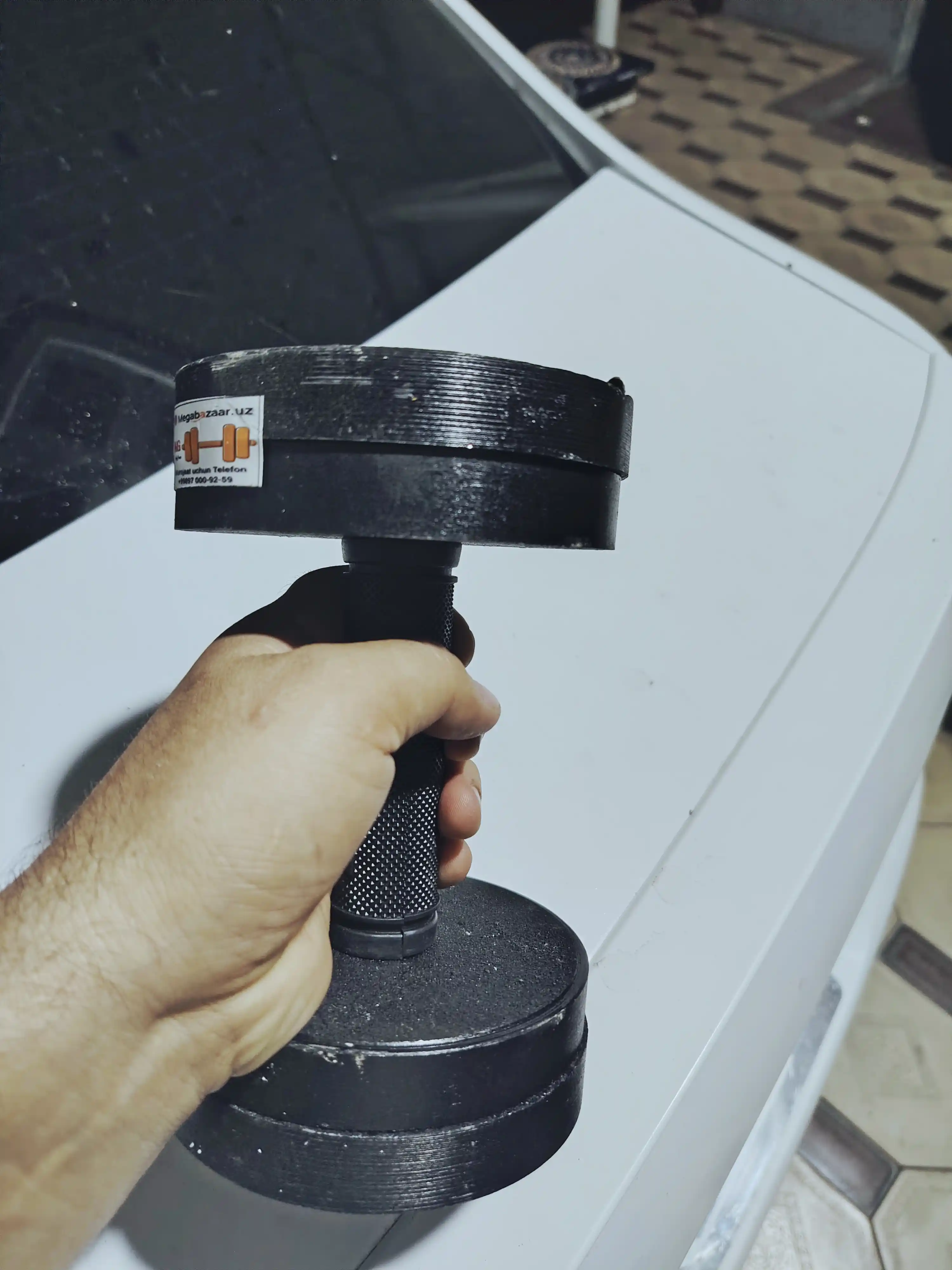 Universal metall gantel, gantellar to'plami, 1kg, 25kg