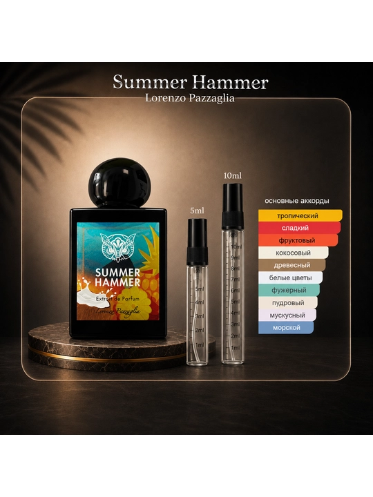 Summer Hammer – unisex premium atir, 5 ml - 10 ml - 