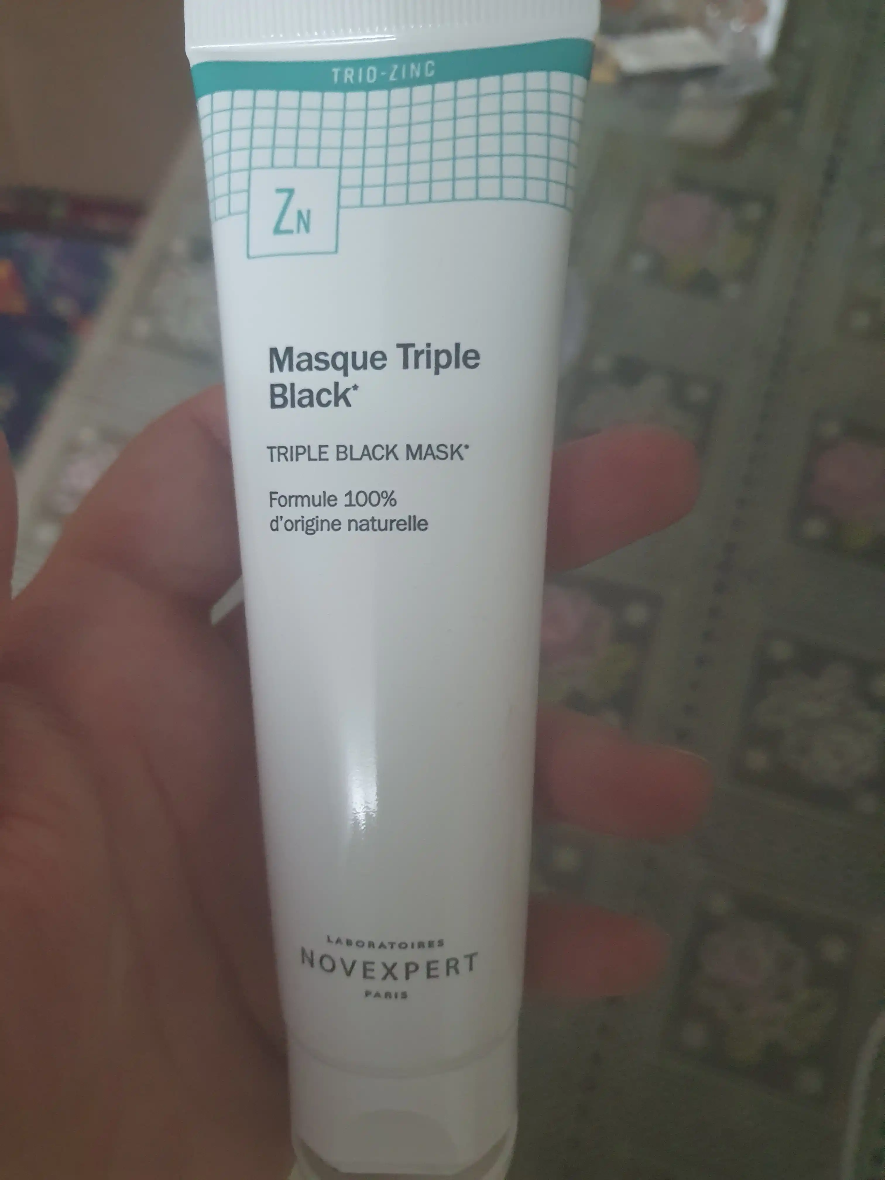 NOVEXPERT TRIPLE BLACK MASK 70G очищающая маска тройного действия