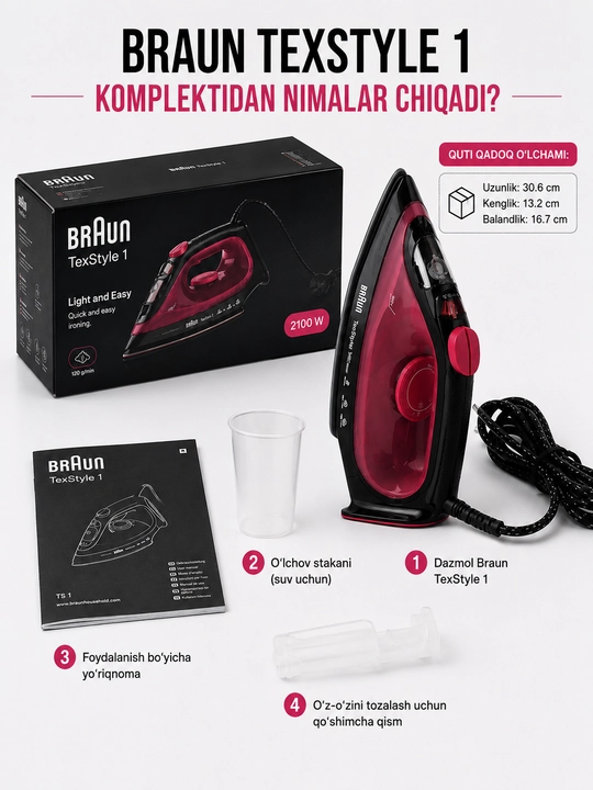 Braun TexStyle 1 (TS 1)SI1070PU