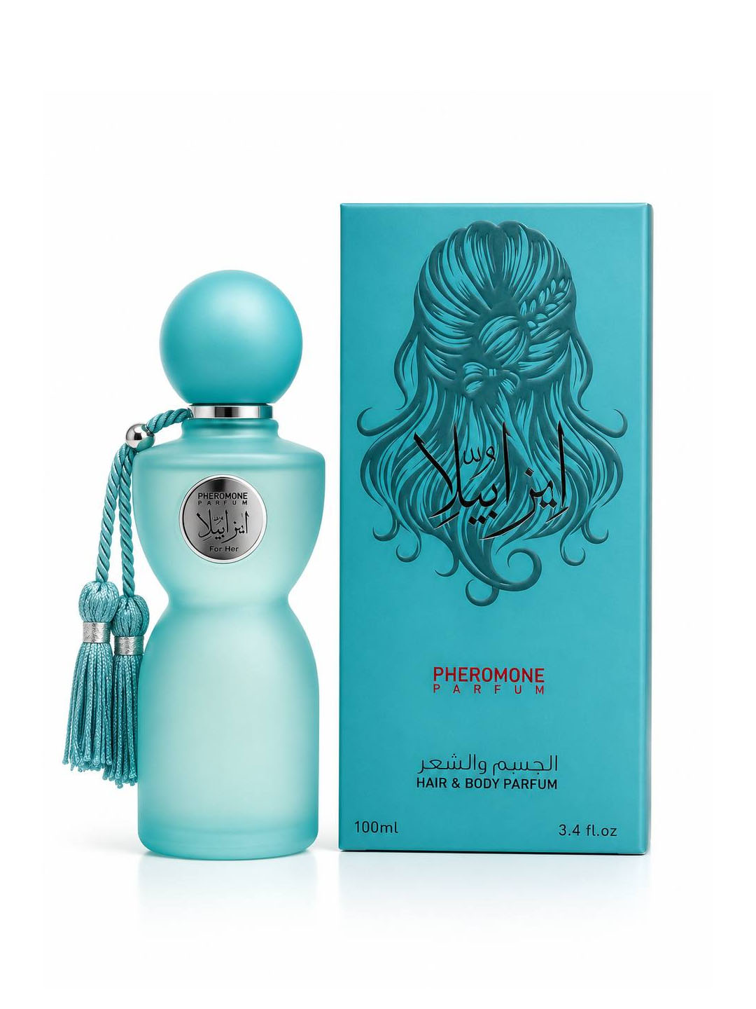 Spirtsiz arab atiri soch va tana uchun parfyum muskusli bardoshli shleyfli atir 100 ml - 