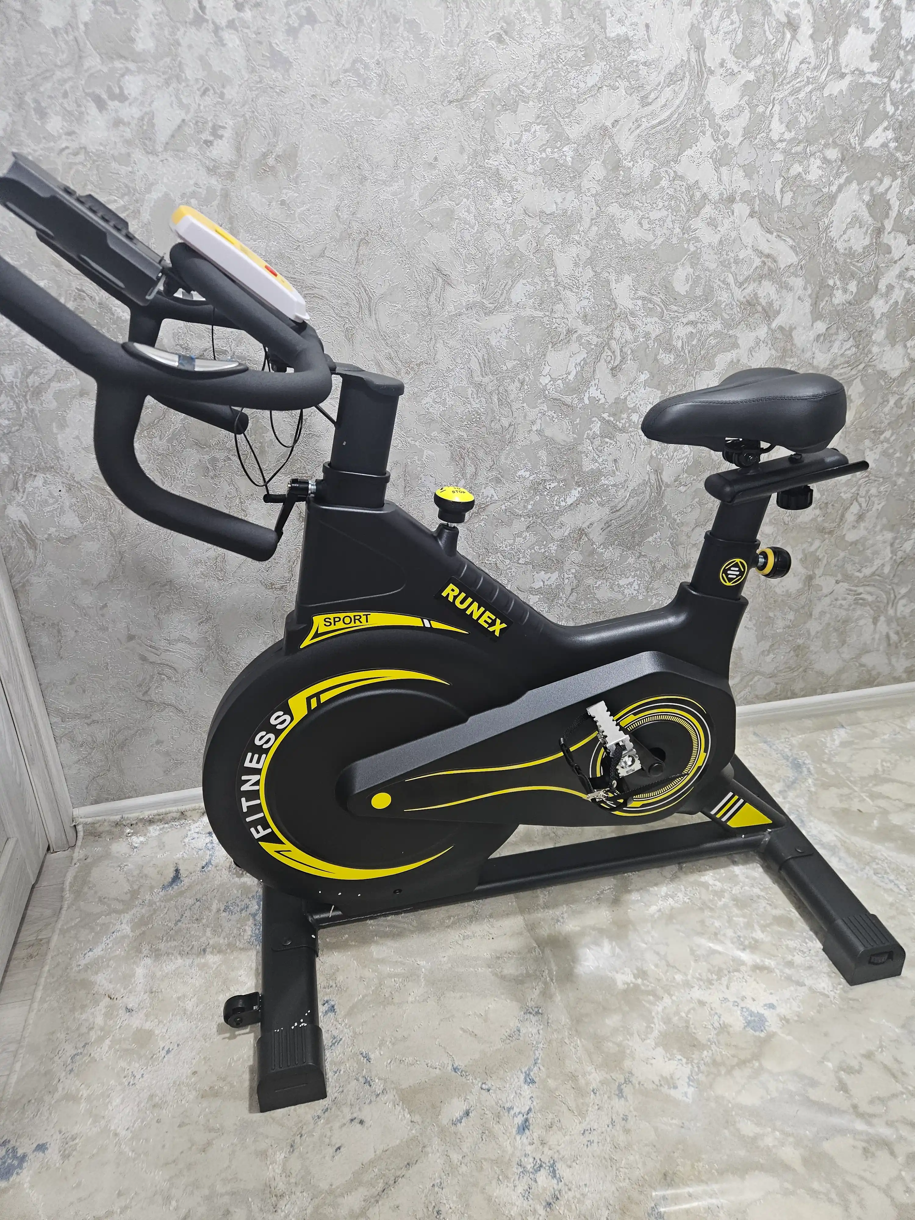 Velotrenajyor RUNEX SPORT KGN uy velotrenajyori, fitnes trenajyori