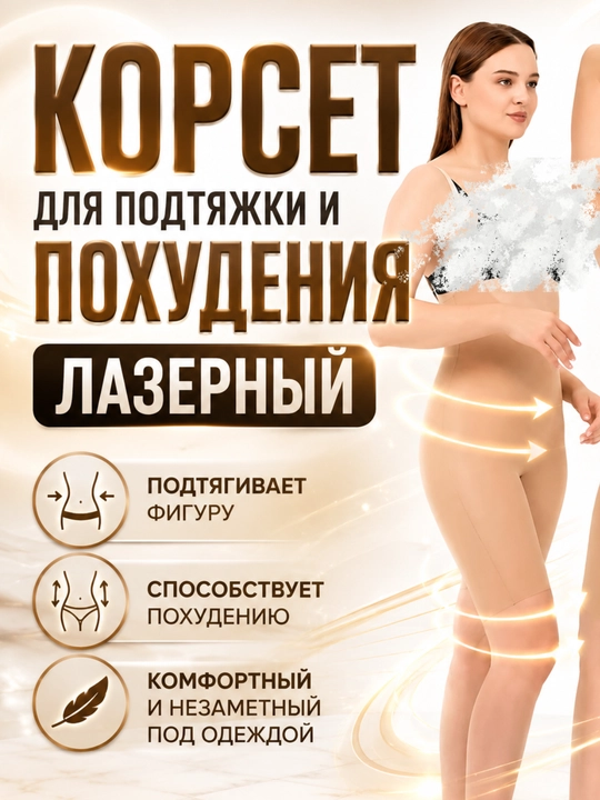 Корсет для похудения, подтяжки живота и талии для женщин, бесшовный