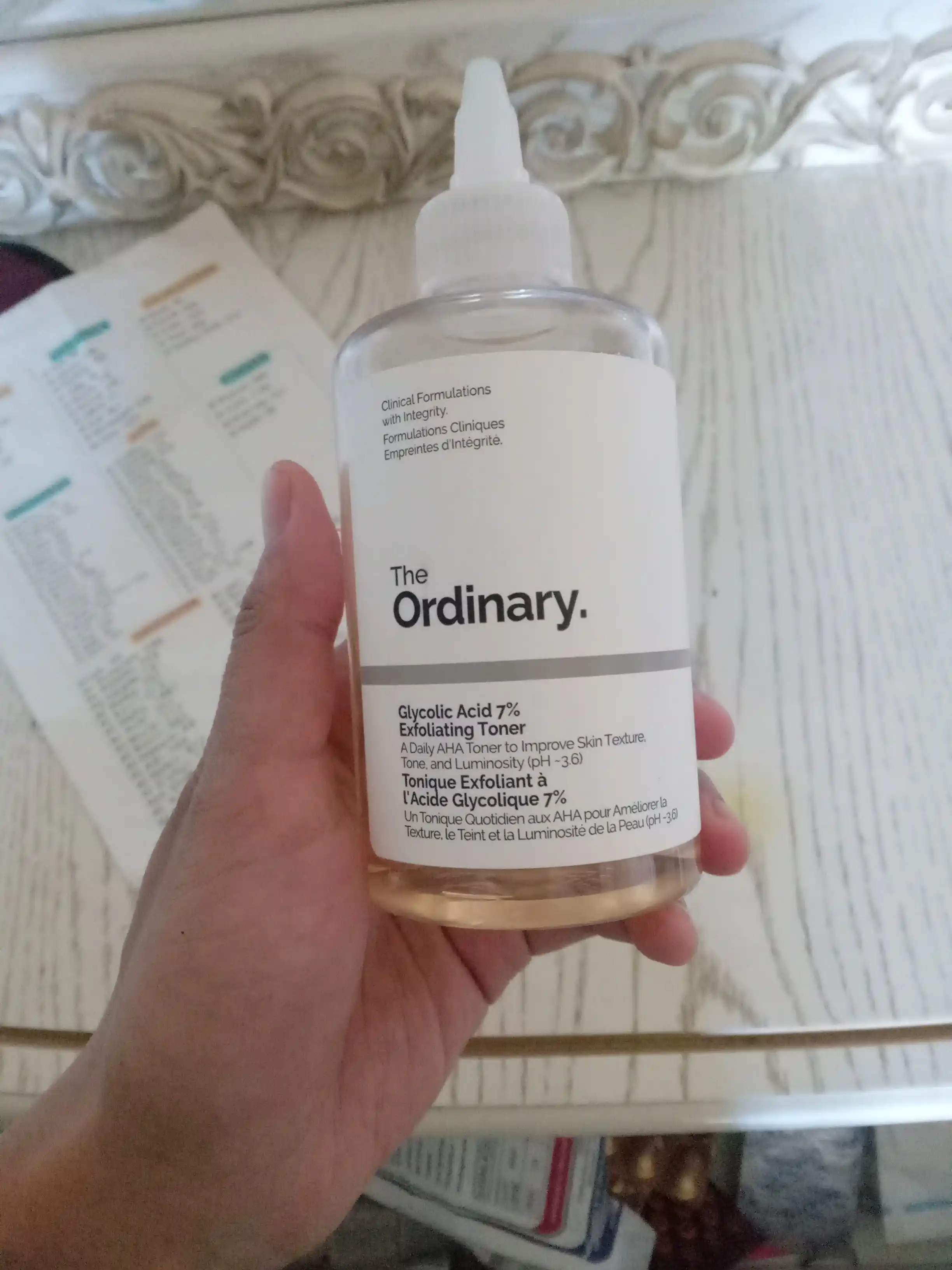 The Ordinary Glycolic Acid 7% Exfoliating Toner - тоник с 7% гликолевой кислотой, 240 мл