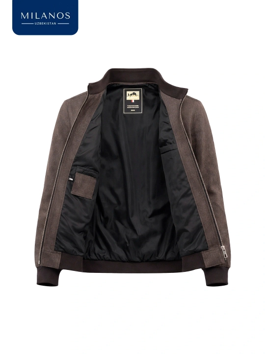 Erkaklar kurtkasi MILANOS 902 bahor-kuzgi zamonaviy klassik bomber