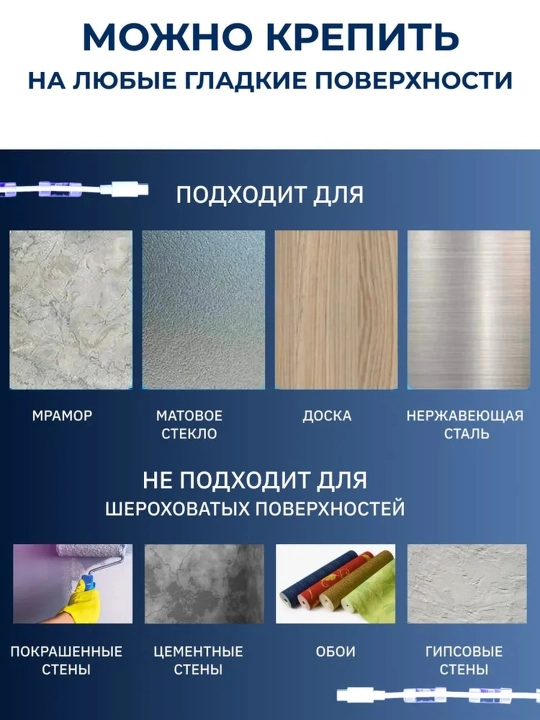 Держатели для кабелей, проводов прозрачные набор 100 шт