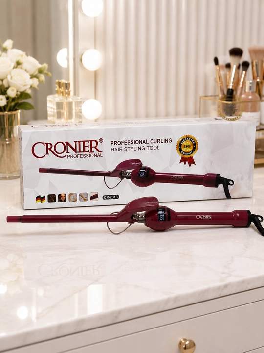 Плойка для волос CRONIER Professional CR-2013 с цифровым дисплеем - 