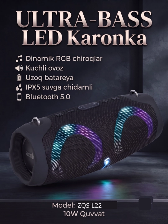 Portativ Bluetooth kolonkasi Sing-e ZQS seriyasi (L31 va L22 modellari)