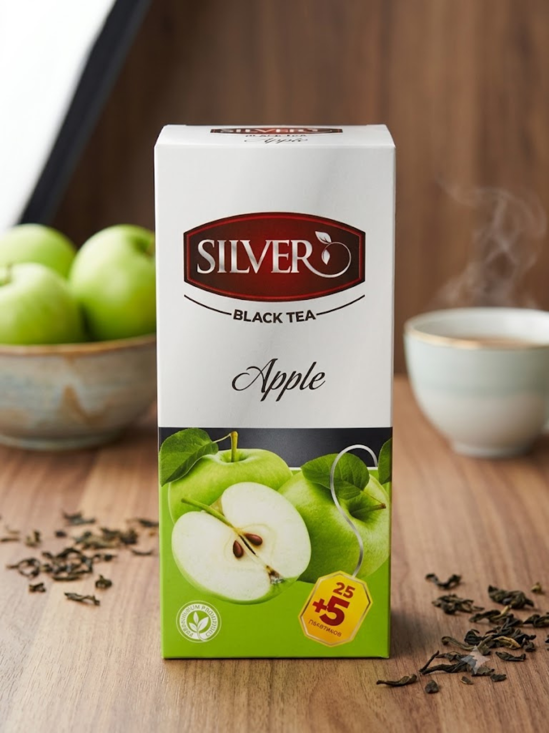 SILVER TEA: Meva ta’mli turli xil qora choylar, paketlardagi choylar va to‘plamdagi sovg‘a - 