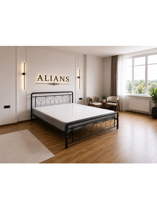 Loft uslubidagi ikki kishilik karavot - 