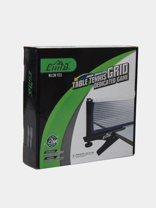 Stol tennisi uchun to'r Cima CM-T123 klipsali (qisqichli), professional - 