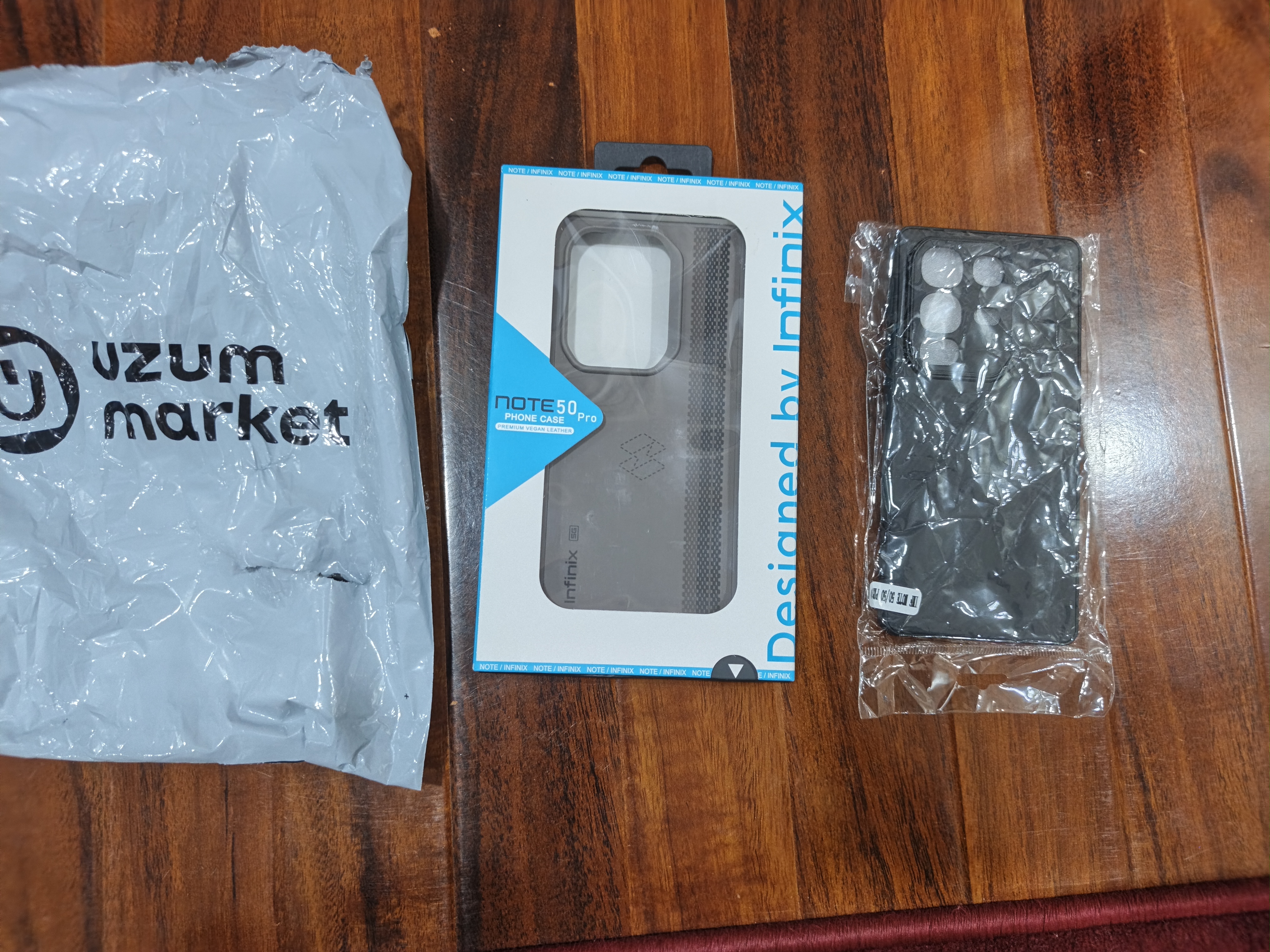 Чехол для Infinix NOTE 50 Pro / NOTE 50 Vegan Leather