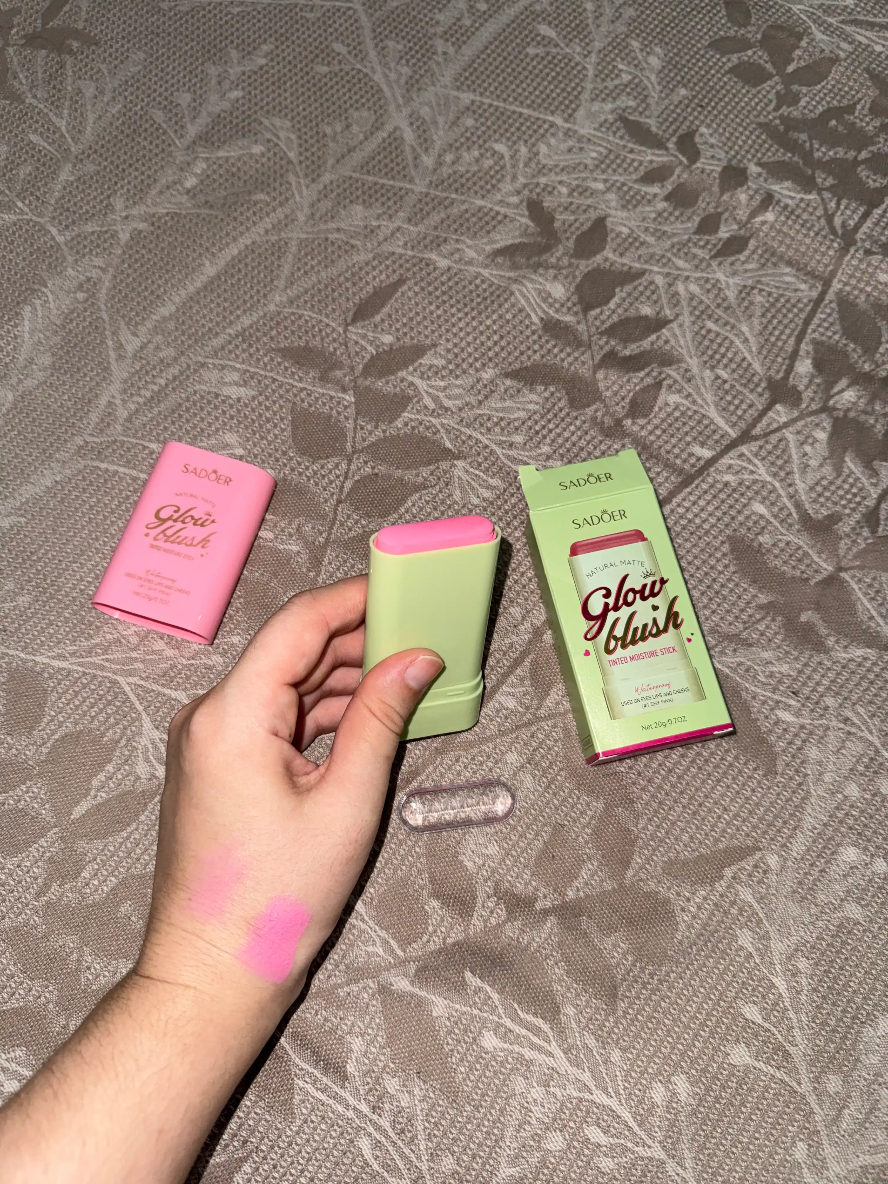 Кремовый стик SADOER румяна, тени и помада, 3 в 1, 20 гр