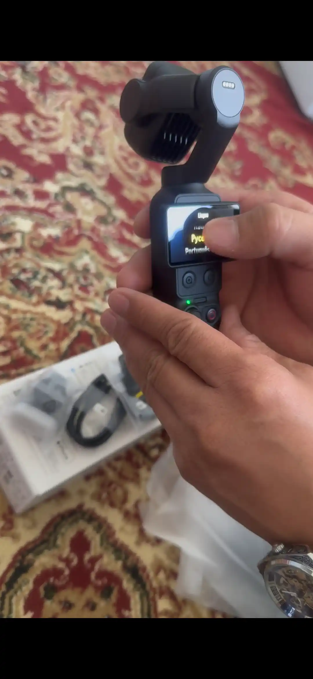 DJI Osmo Pocket 4P Standard Combo, 4K видеокамера, стабилизатор, для влогов и съемки