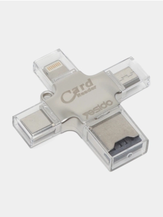 USB-C HUB, USB 3.0, USB-C, HDMI, SD va MicroSD portlari bilan ko‘p funksiyali adapter - 