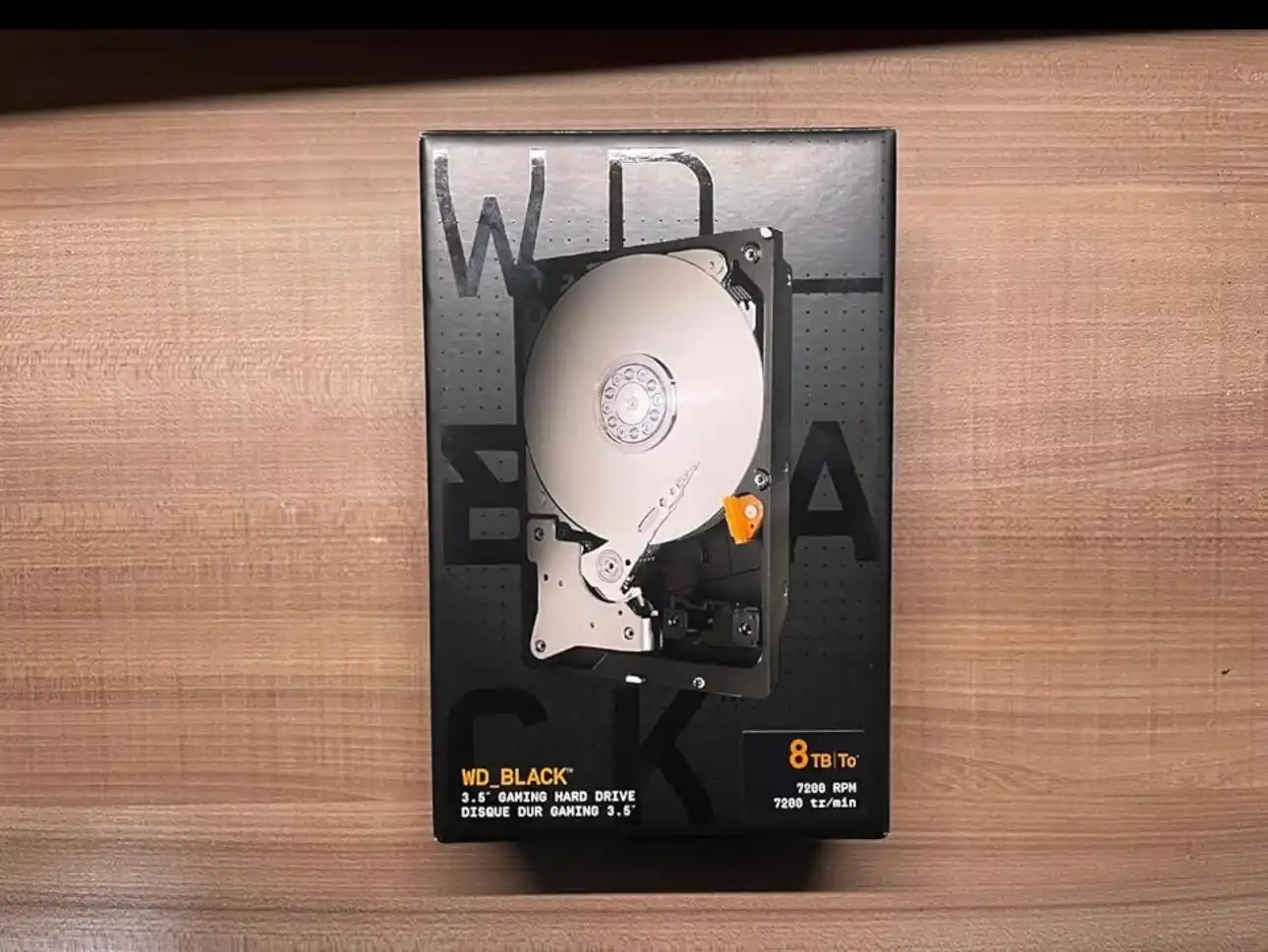 Жесткий диск WD Black 8TB 7200RPM 3.5" WD8002FZBX — Для геймеров и профиcсионалов 