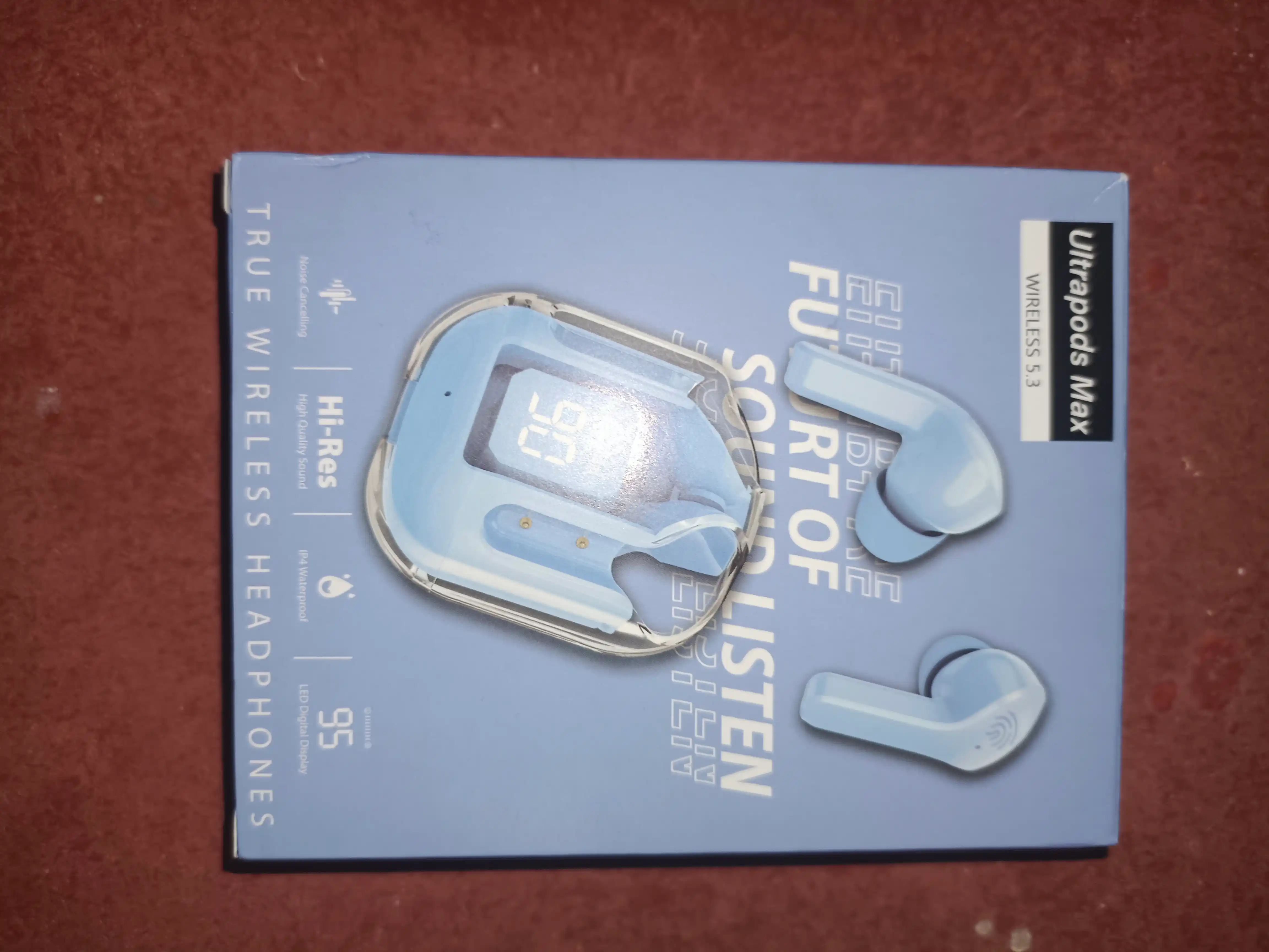 Simsiz quloqchin AIR 31 Bluetooth, LED-displey, mikrofon, Type-C zaryadlash