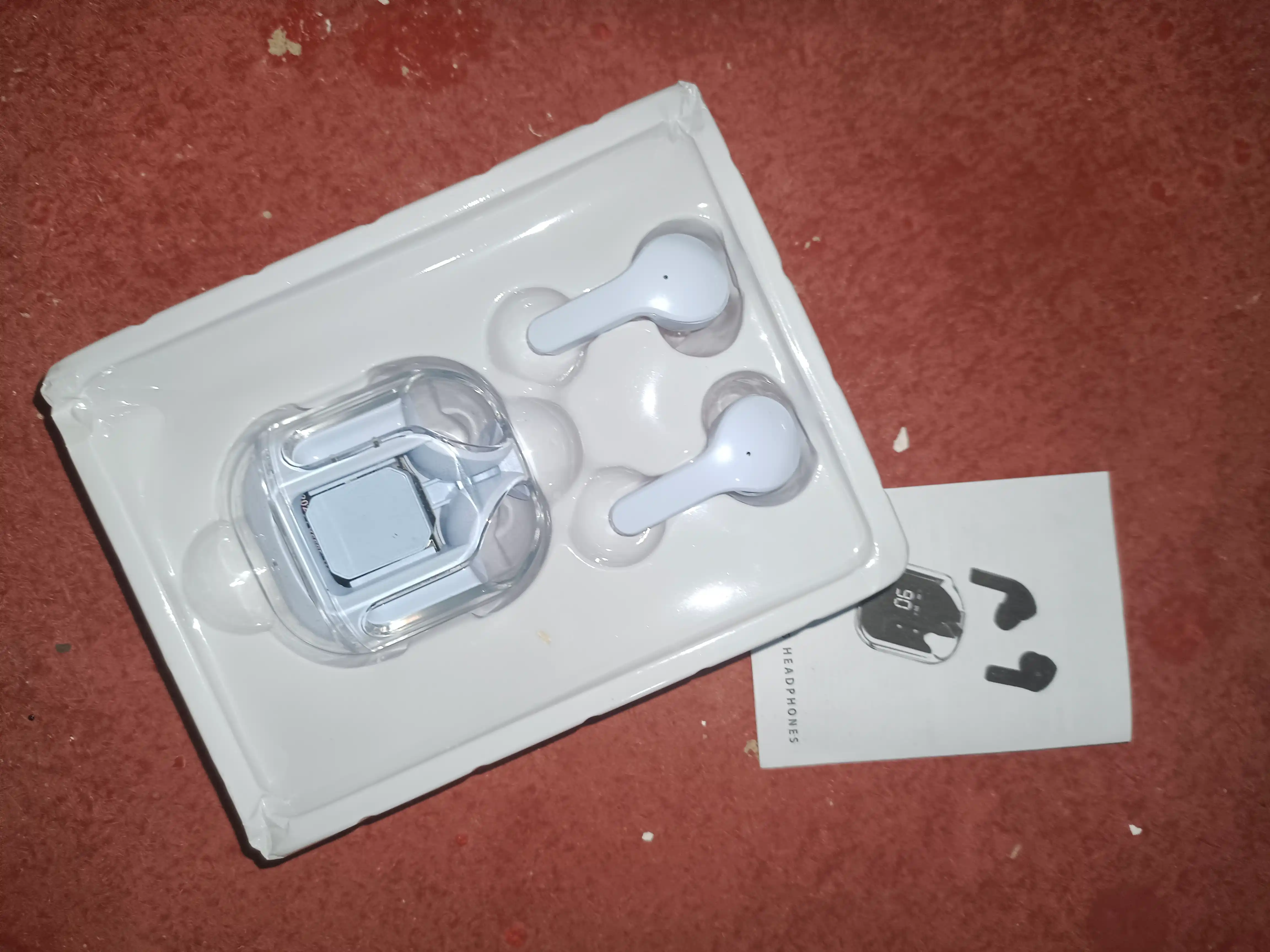Simsiz quloqchin AIR 31 Bluetooth, LED-displey, mikrofon, Type-C zaryadlash