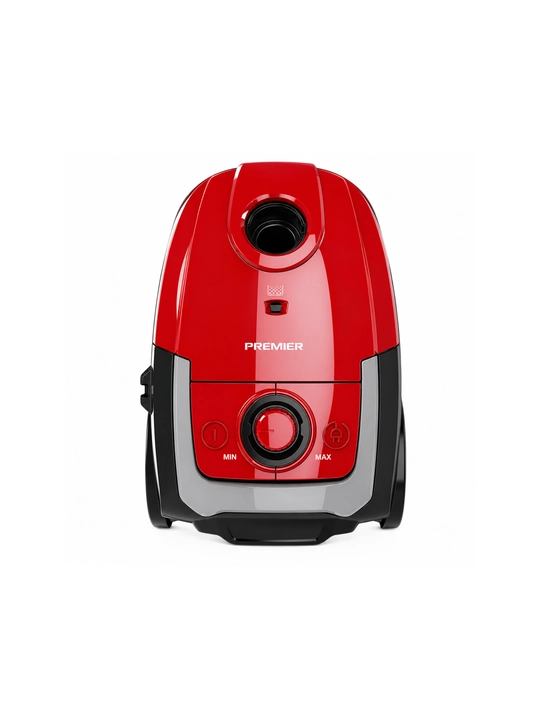 Пылесос Premier PRM-VC/MD2520RD, 1400 Вт, HEPA фильтр, 2 л, красный - 