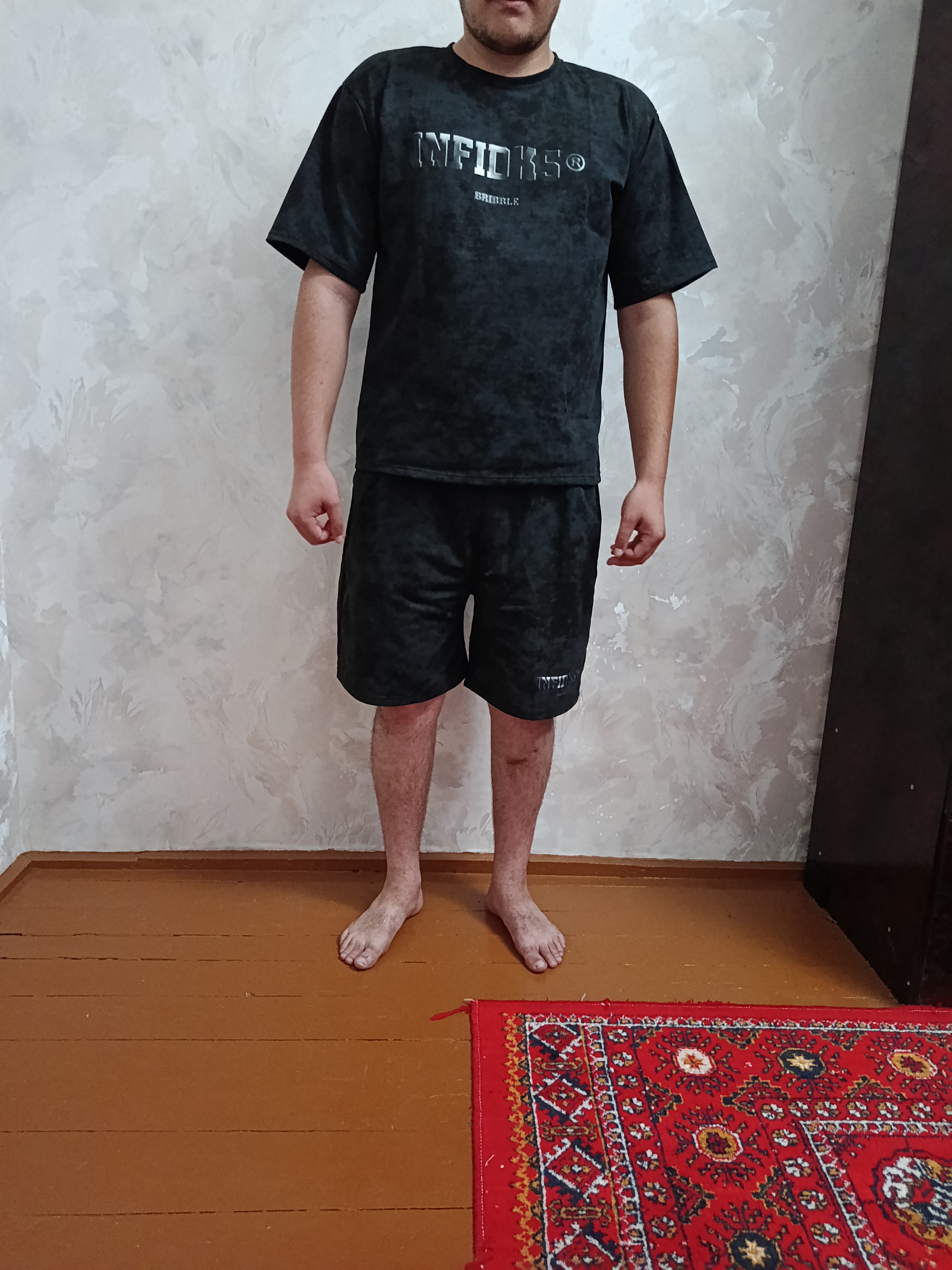 Мужской и женскый спортивный комплект, футболка и шорт, M-4XL