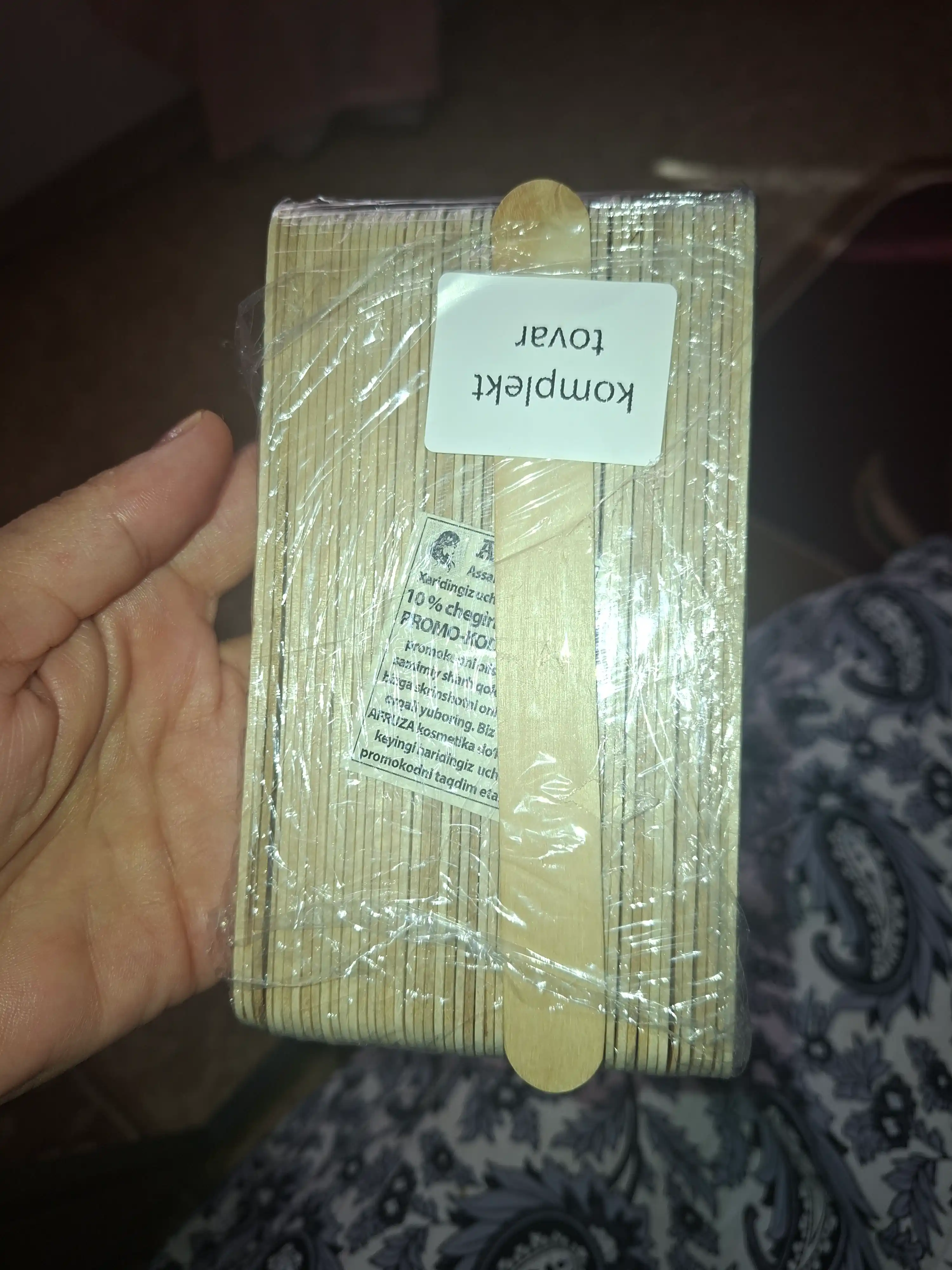 Шпатель-палочки для депиляции и шугаринга, Dely 10, 20, 50 штук