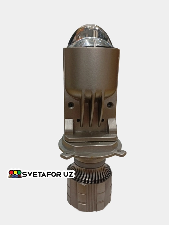 Yoritgichlar led lampa A8 oq va sariq rangli,LED - lampalar H4 mini linzali avto