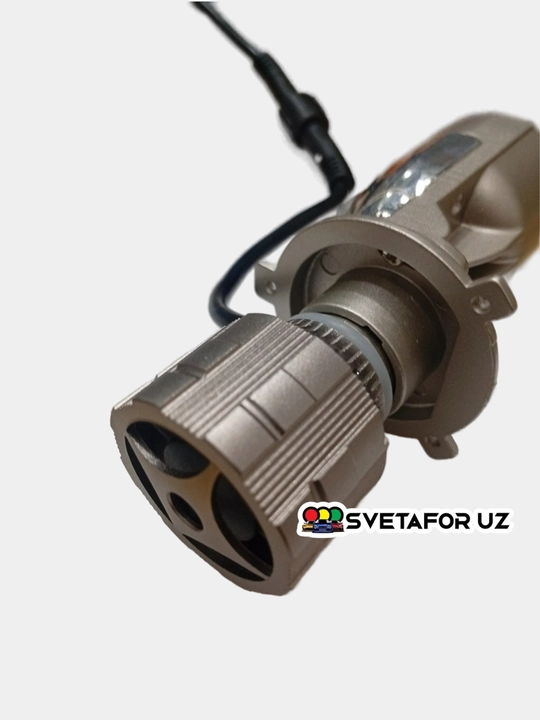 Yoritgichlar led lampa A8 oq va sariq rangli,LED - lampalar H4 mini linzali avto