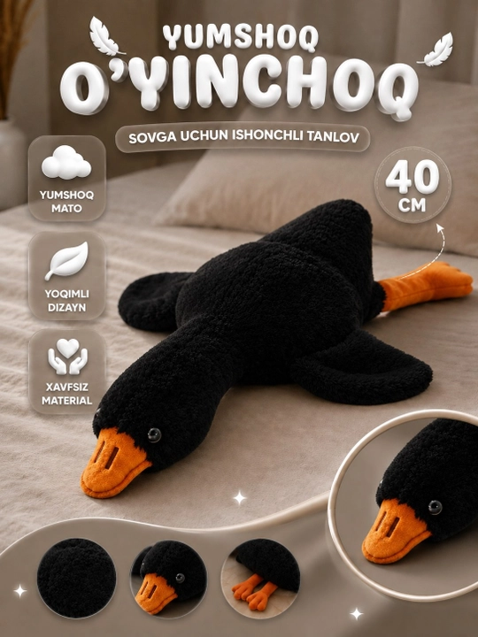 Yumshoq o‘yinchoqlar — sovg‘a uchun eng to‘g‘ri tanlov