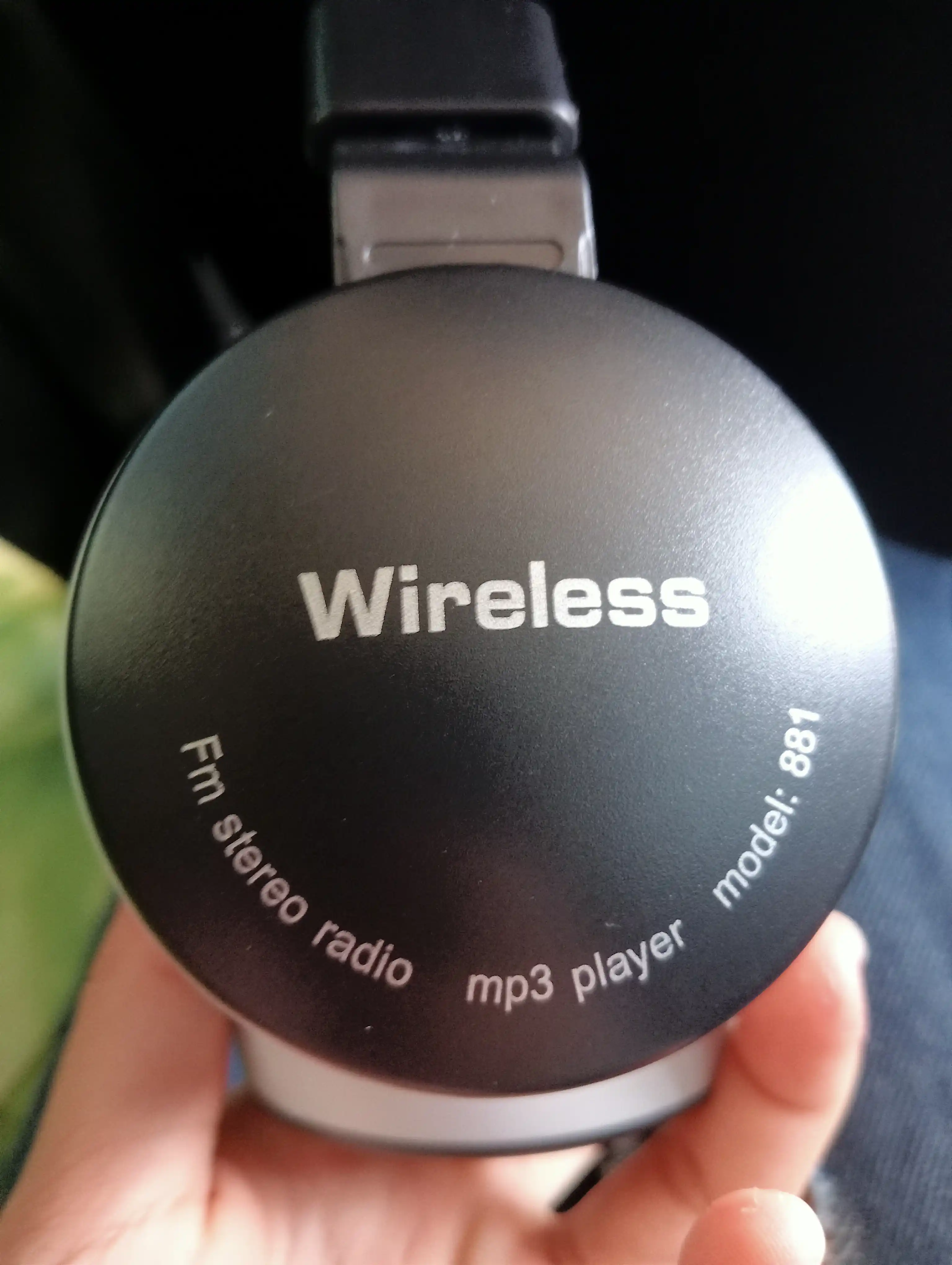 MS-881A Simsiz Bluetooth Quloqchin, AUX va SD Card Qo‘llab-quvvatlaydigan Headphone