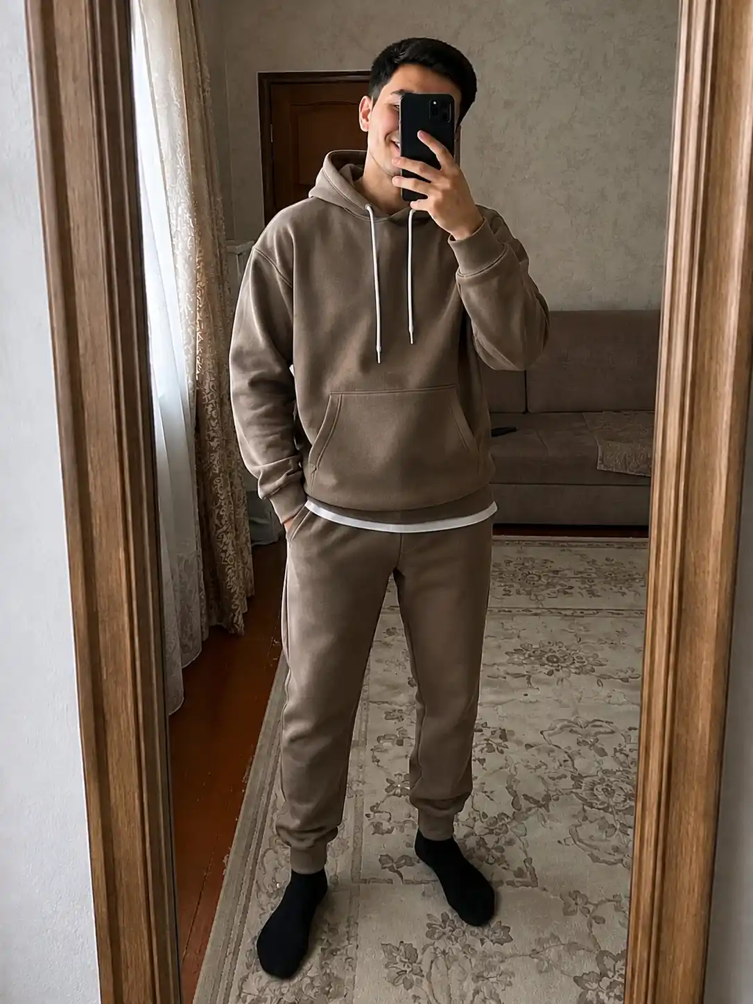 Мужской спортивный костюм Oversize Old Money — URBAN STYLE, унисекс, осень-зима-весна