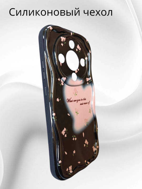 Honor X 9D smartfoni uchun g‘iloflar, gul dizayni, atirgullar bilan bezatilgan g‘ilof