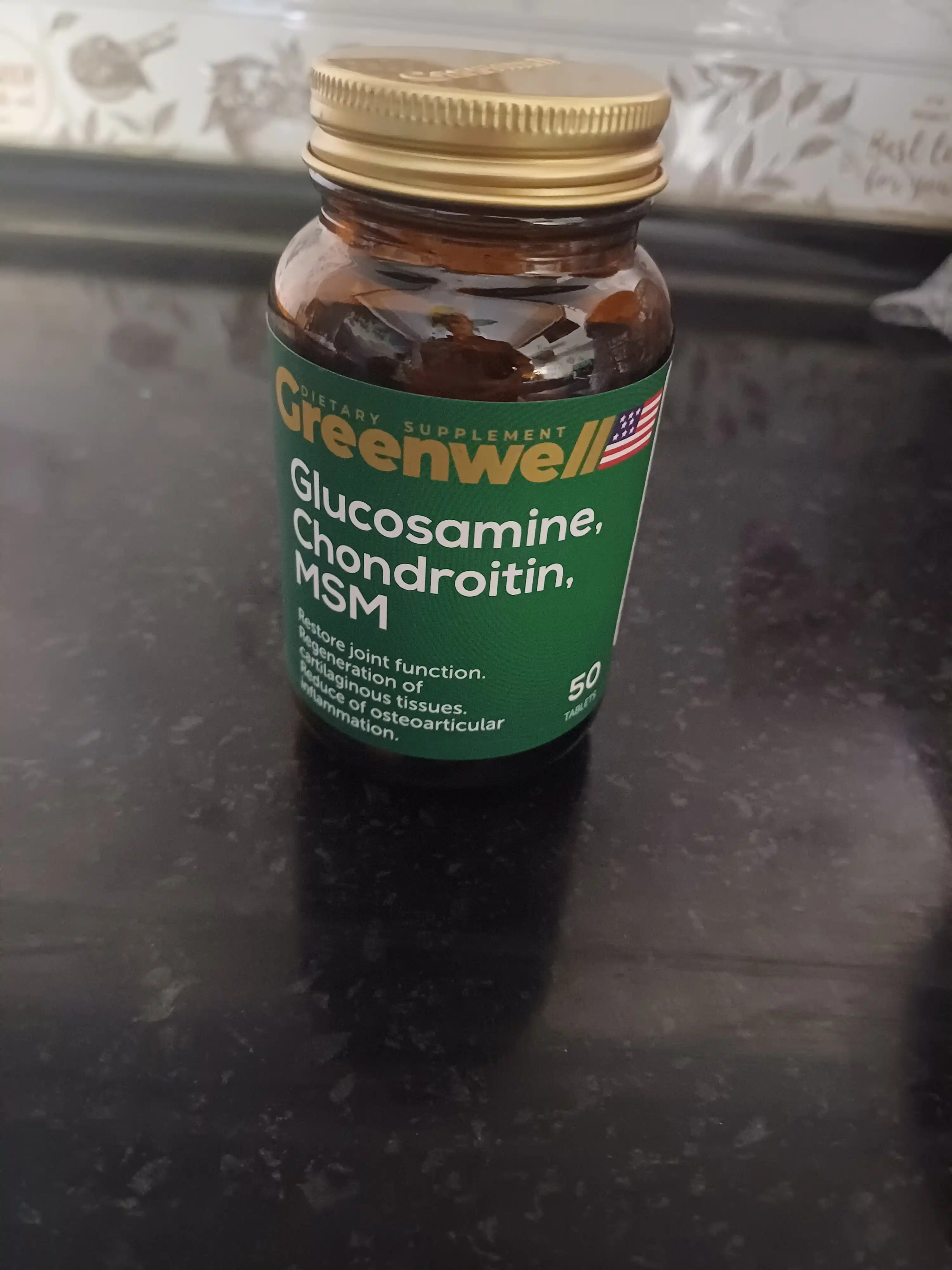Greenwell Glucosamine, Chondroitin, MSM – здоровье суставов и подвижность
