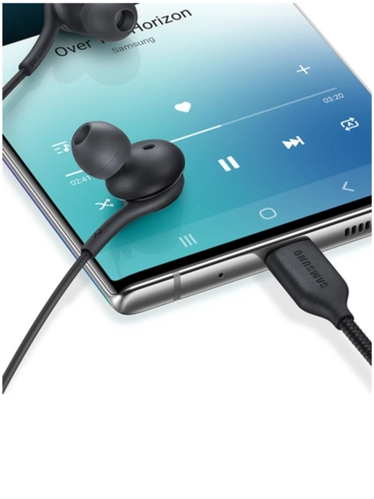 Samsung AKG Type-C simli quloqchinlari Hi-Fi stereo ovozi va shovqinni kamaytirish bilan