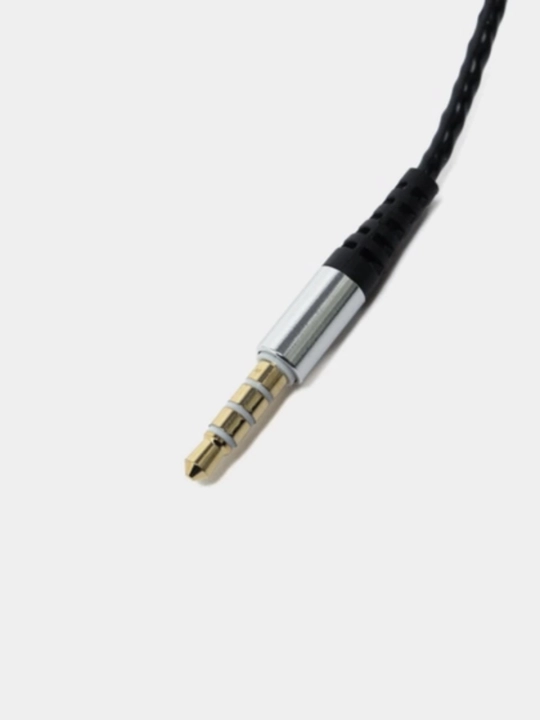A7 stereo simli naushnik mikrofonli 3.5 mm quloqchin android va iphone qurilmalari uchun