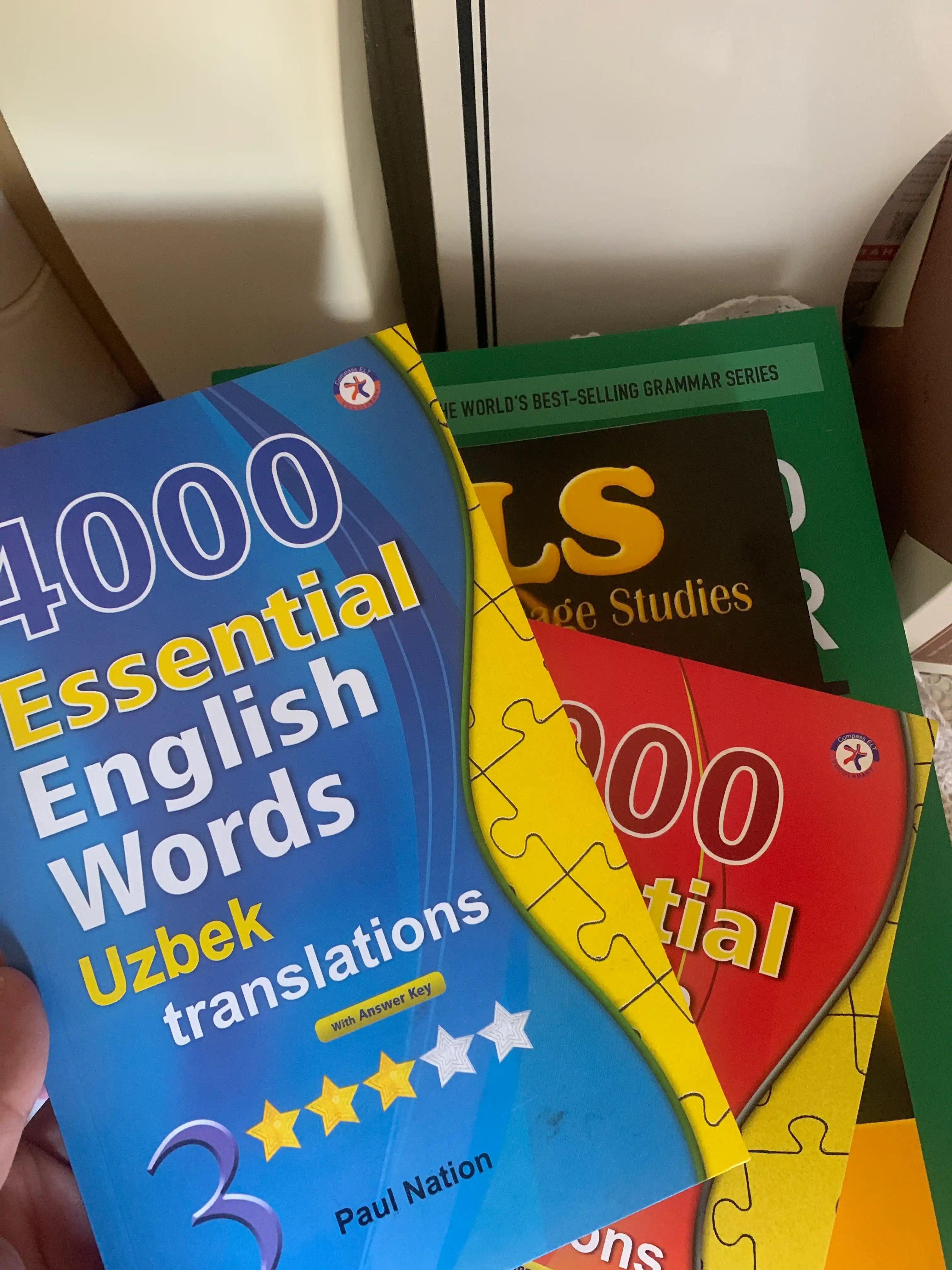4000 essential english words 1, 2, 3, 4, 5, 6, Uzbek translations