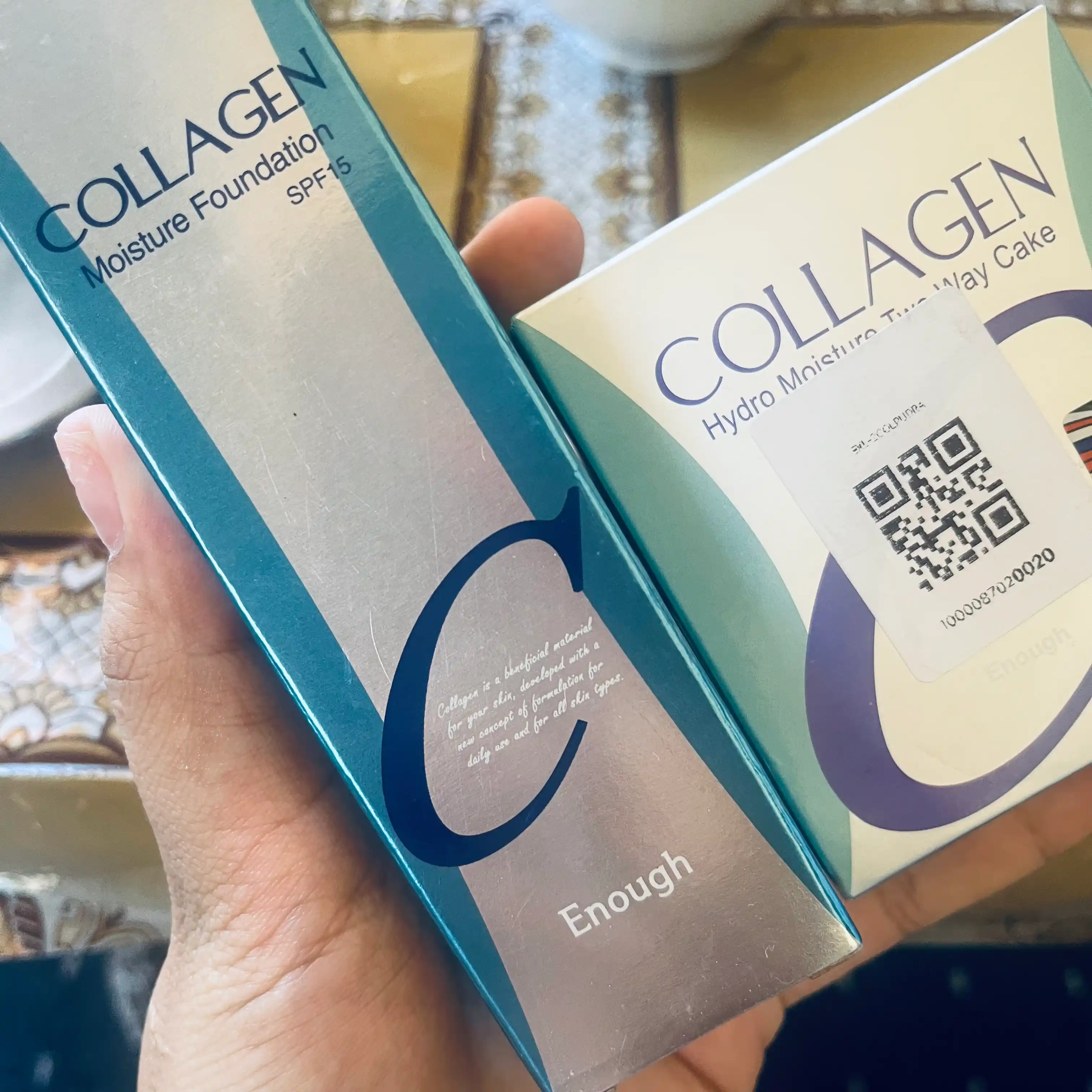 Пудра для лица, Collagen для лица с коллагеном, SPF 25+, для всех типов кожи