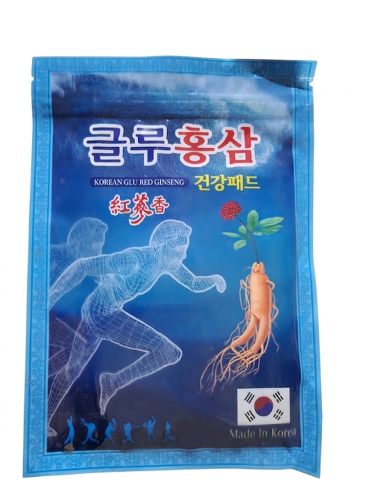 Yallig'lanishga qarshi ginsengli koreys plastiri Gold Insam Korean Glu Red Ginseng - 