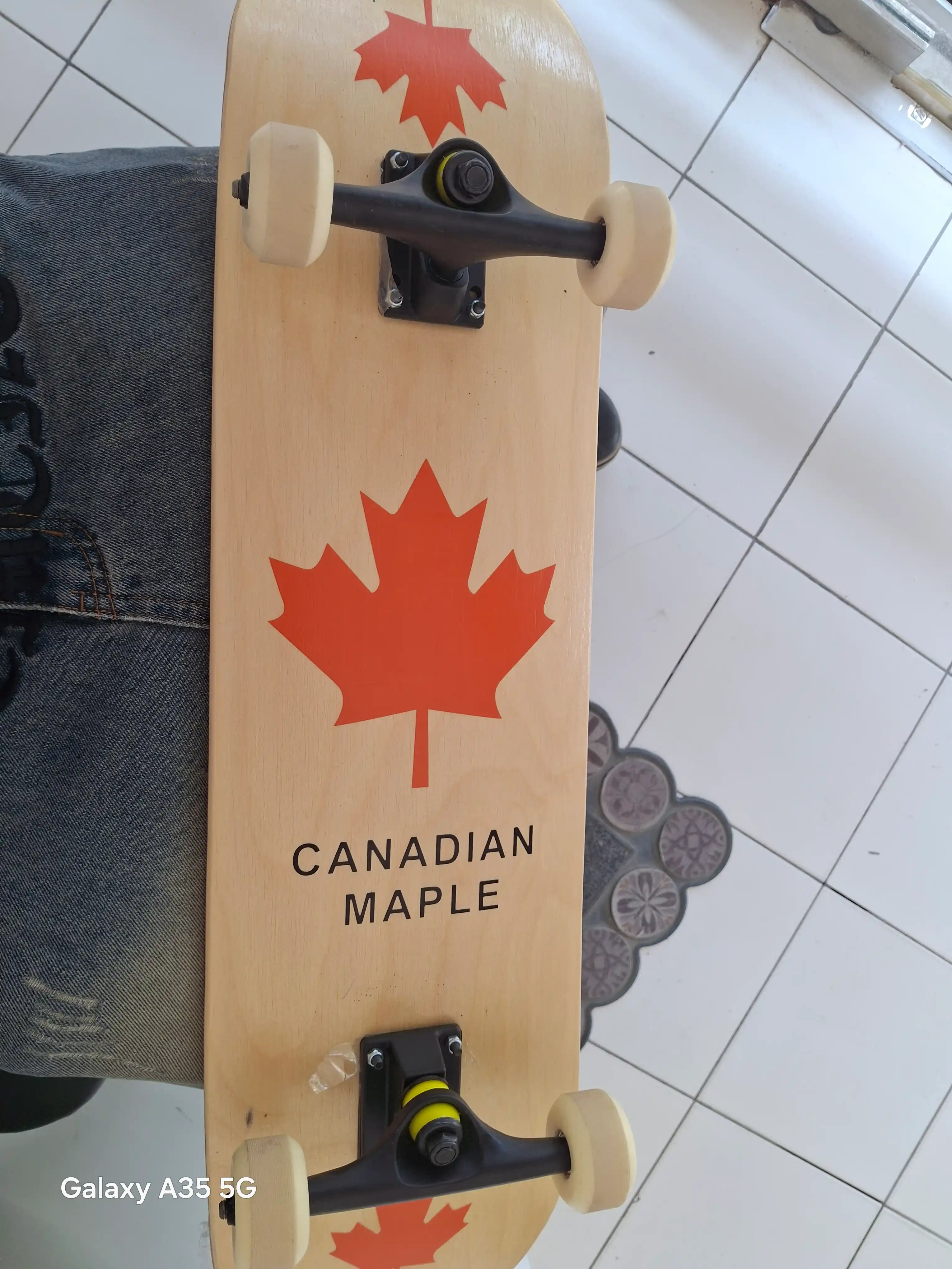 Canada Professional skeytbord, 100% Kanada zarangidan, ikki bukilgan deka, bolalar