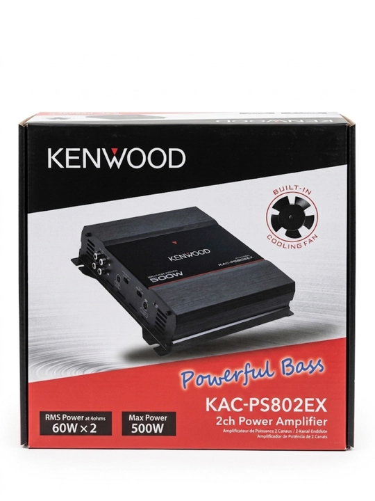 Kenwood 500w Усилитель мощности звука Kenwood KAC-PS802EX - 