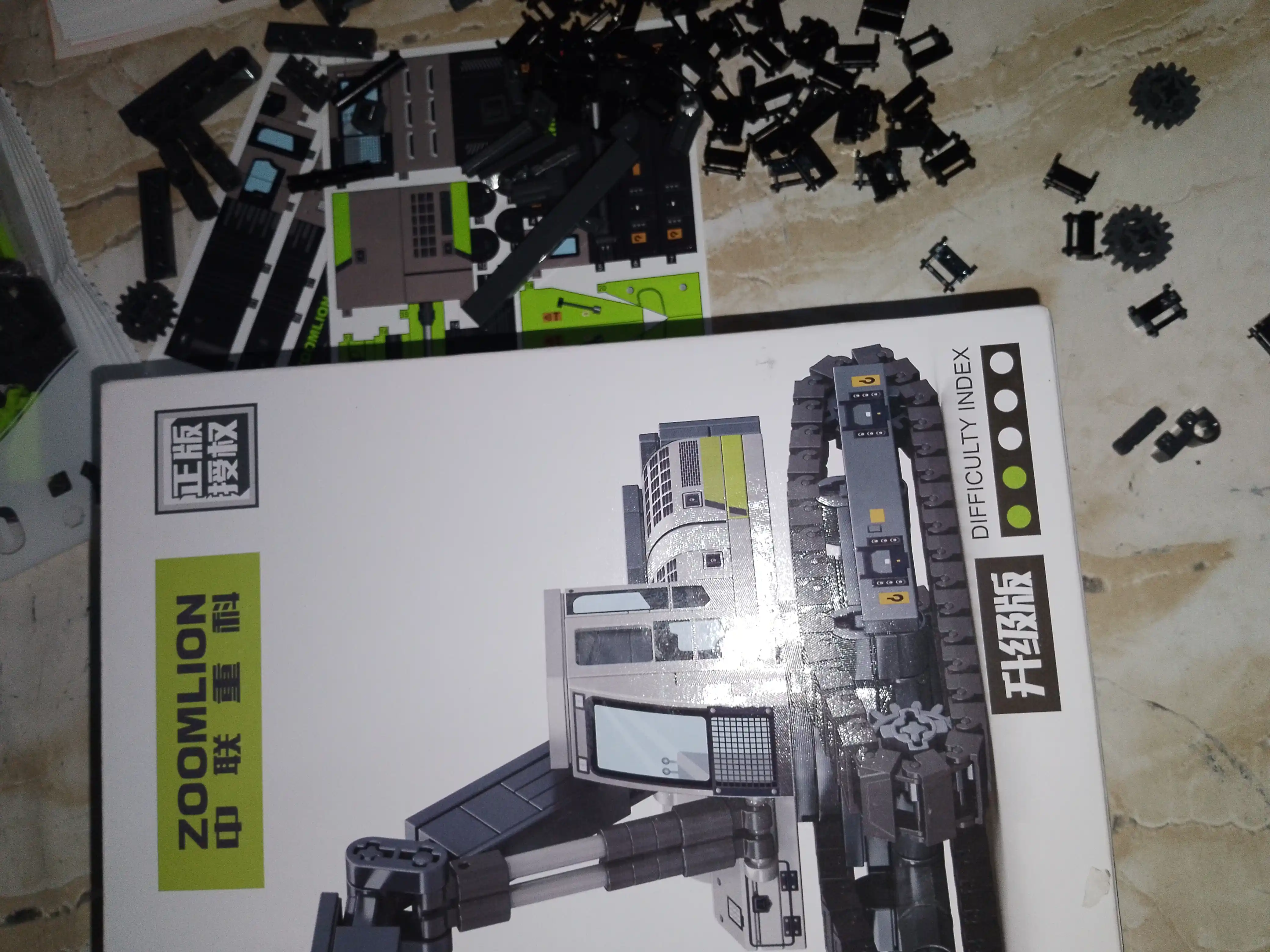 3D kontruktor maxsus texnikalar,Sembo, turli xil ranglar, Lego bilan mos