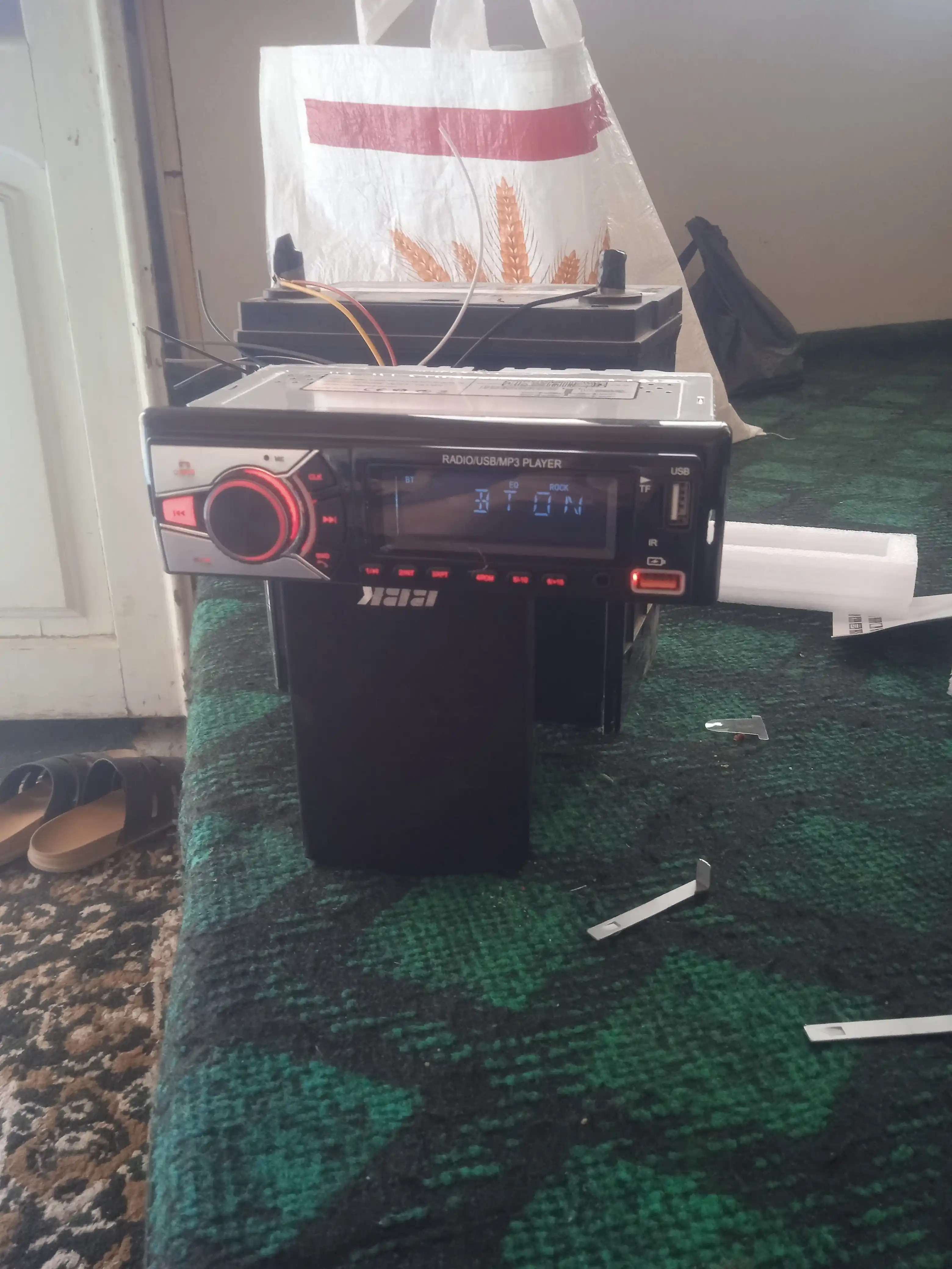 Автомагнитола MP3-плеер Bluetooth USB AUX FM, автомобильный магнитофон