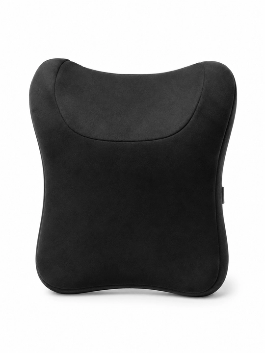Avtomobil o‘rindig‘i uchun bo‘yin yostiqchasi — ergonomik bosh tayanchi, qora