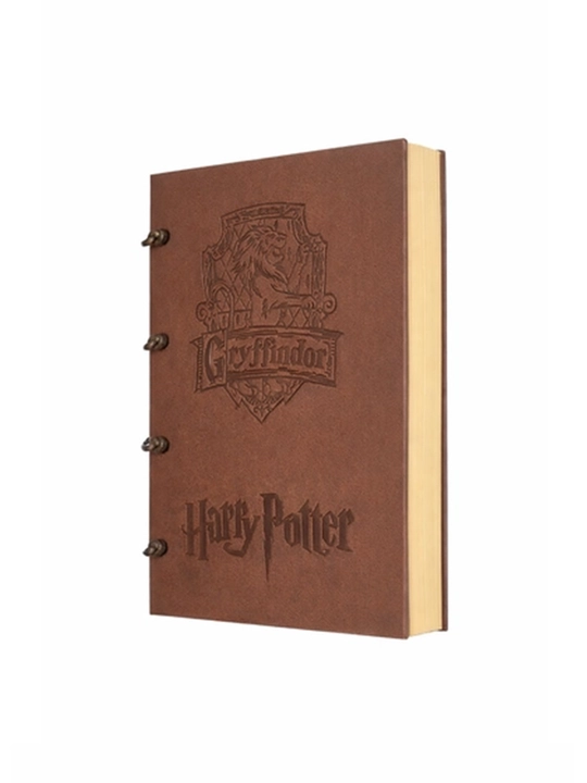 Harry Potter Gryffindor daftar, qattiq muqova, halqali bloknot, yozuv kitobi, sovg‘a uchun - 